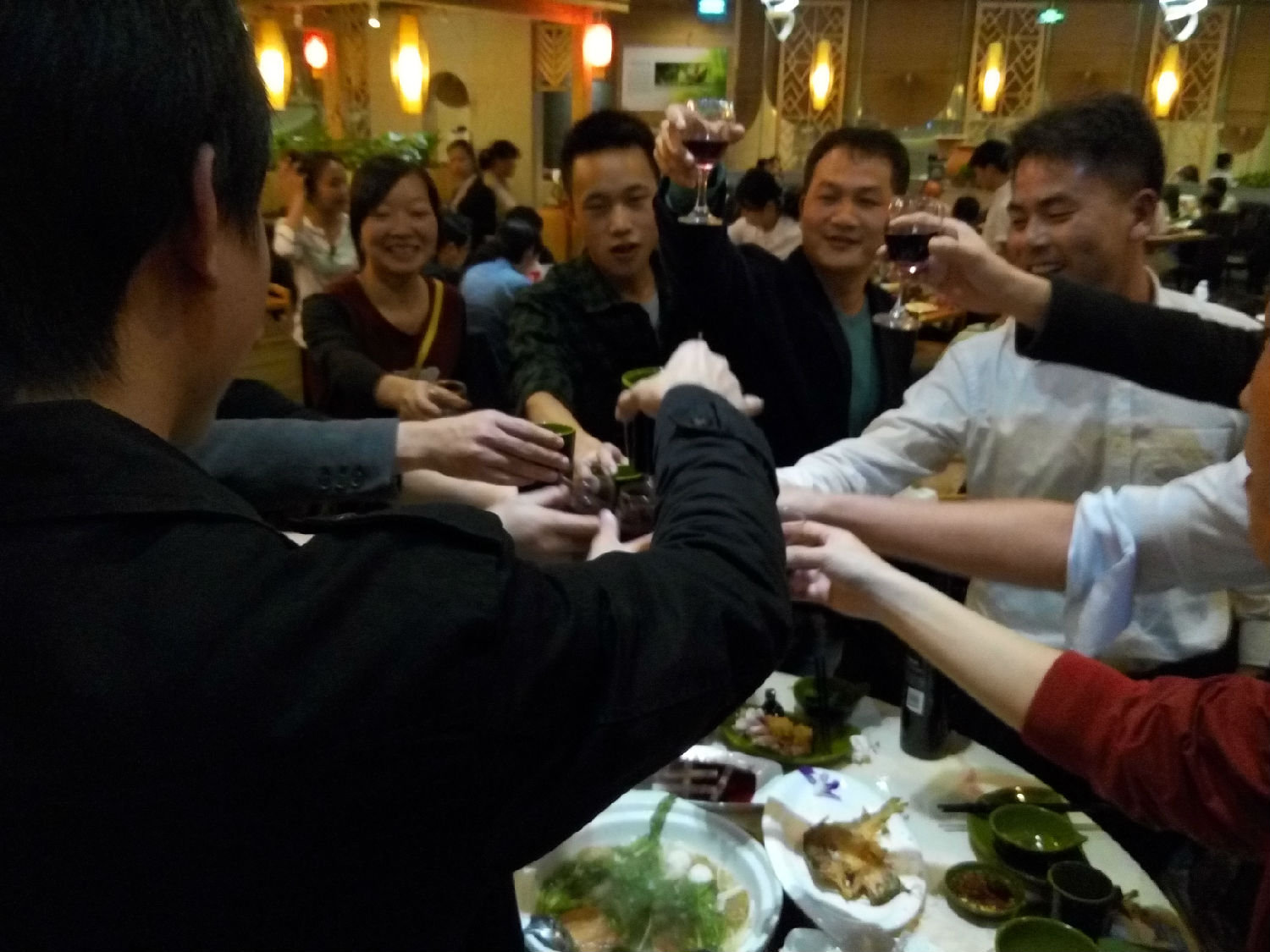 博扬智能装备聚餐图片